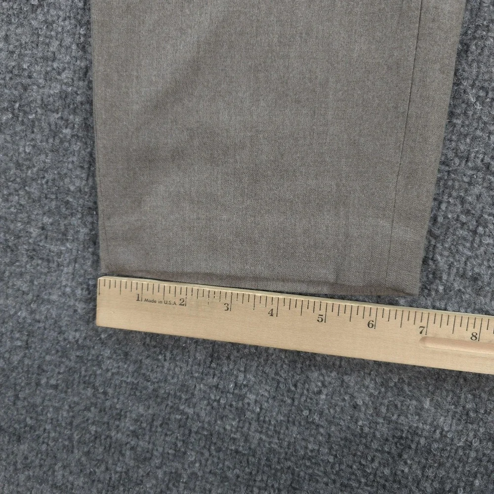 Banana Republic Pants Mens 32x34 Gray Wool Flannel Tapered Dress Vitale Barberis